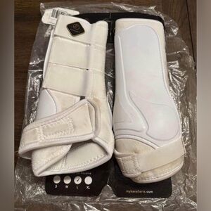 Horse Tack - Kavallerie PRO-K Support Splint Sport Boots (Pair) — Large, White